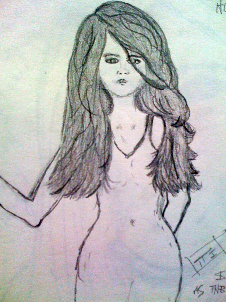 TV Hair Self Portrait 5