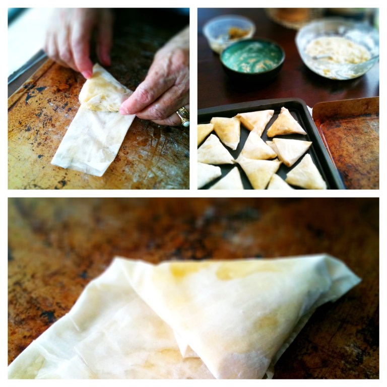 Preparing Phyllo Dough