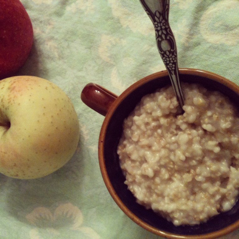Steel Cut Oats with Vanilla Bean