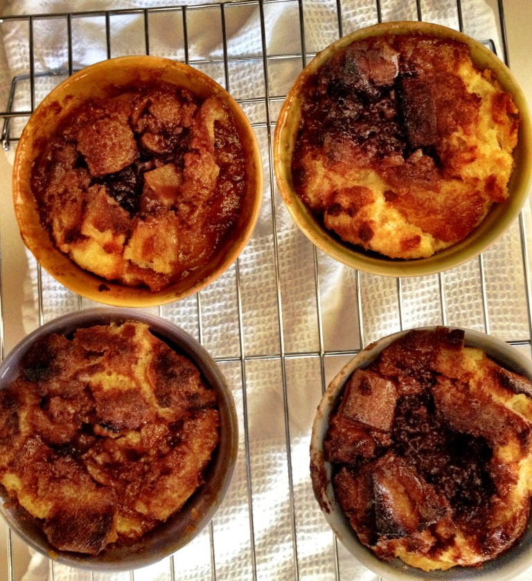 Chocolate Caramel Bread Pudding